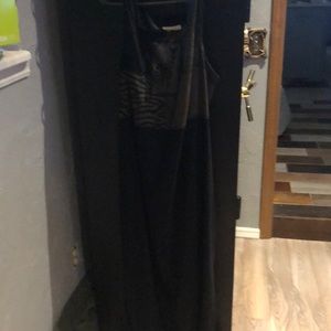 Black long dress